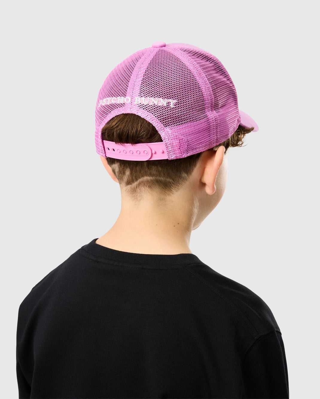 Chapeaux Psycho Bunny Houston Trucker Hat Violette Enfant | VQK-39445734